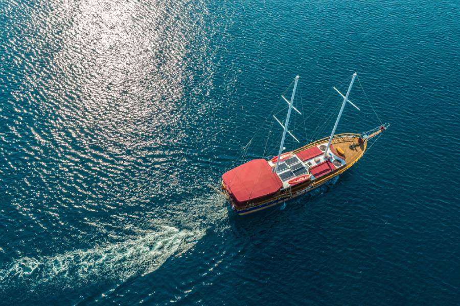 Vollcharter Kreuzfahrt mit Gulet Tango