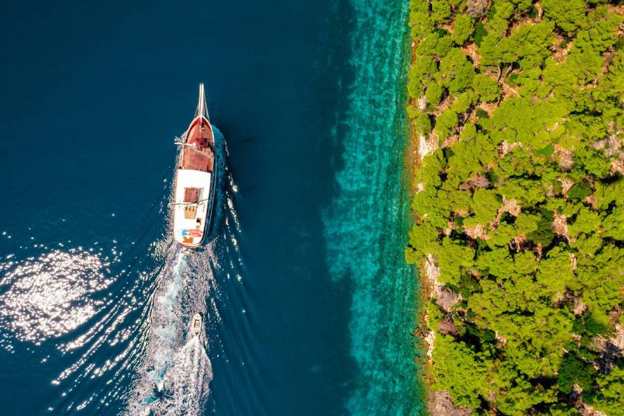 Vollcharter Kreuzfahrt mit Gulet Cesarica