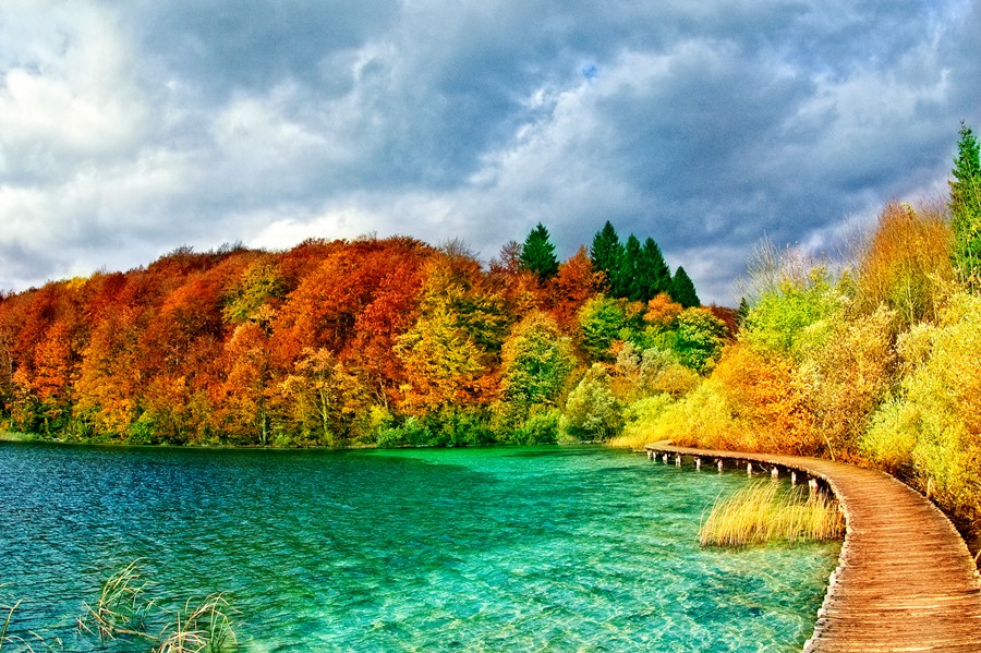 Aktivferien rund um Nationalpark Plitvice mit Wandern, Velofahren, Kajak, Schwimmen