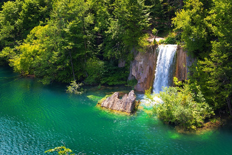 Aktivferien rund um Nationalpark Plitvice mit Wandern, Velofahren, Kajak, Schwimmen