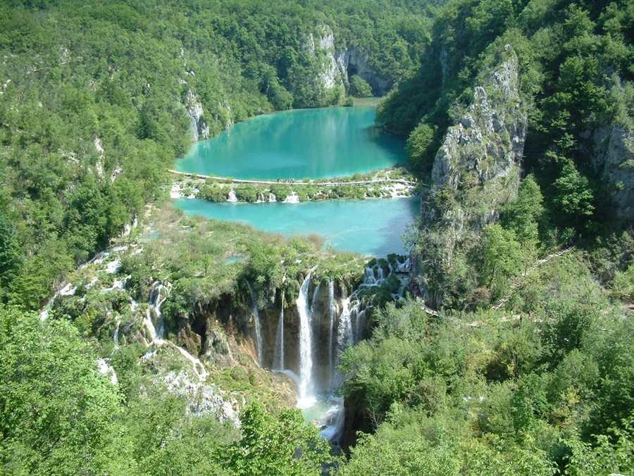 Aktivferien rund um Nationalpark Plitvice mit Wandern, Velofahren, Kajak, Schwimmen