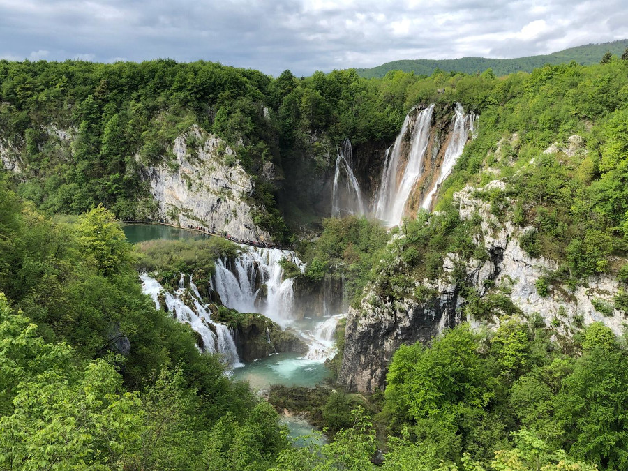 Radfahren durch Kroatiens Nationalparks