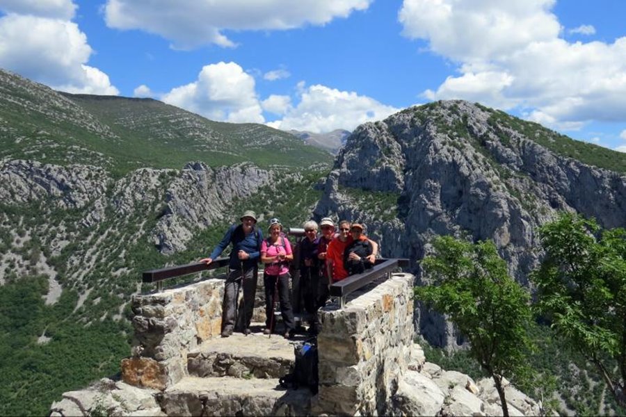 Wandern an Kroatiens Küste und Schluchten-geführt