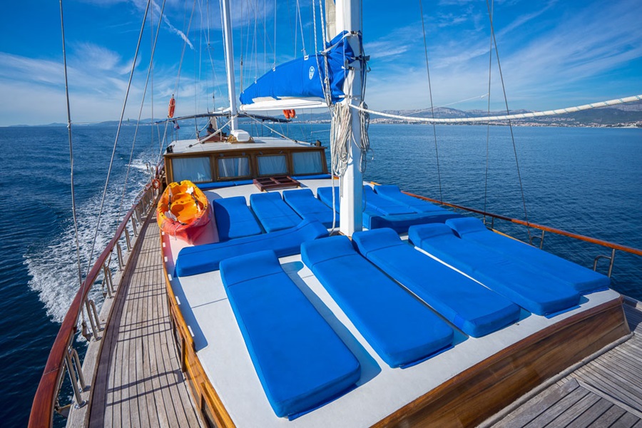 Vollcharter Kreuzfahrt mit Gulet Atalanta